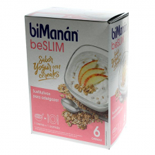 Bimanán beSLIM Sabor Yogurt Con Cerales 6 Cremas