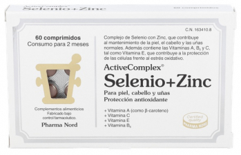 ActiveComplex Selenio + Zinc 60 Comprimidos Pharma Nord