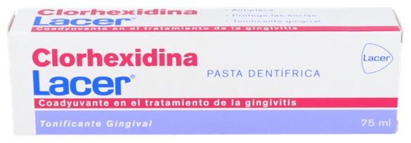 Clorhexidina Lacer Pasta Dentífrica 75 ml.