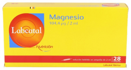 Labcatal 9 Magnesio 28 Ampollas