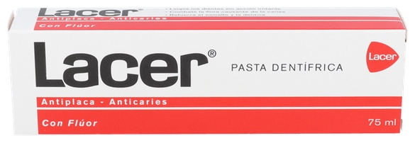 Lacer Pasta Dentífrica 75 ml.