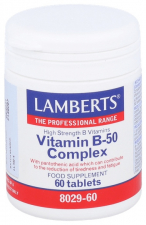 Vitamin B-50 Complex 60 Tabletas Lamberts