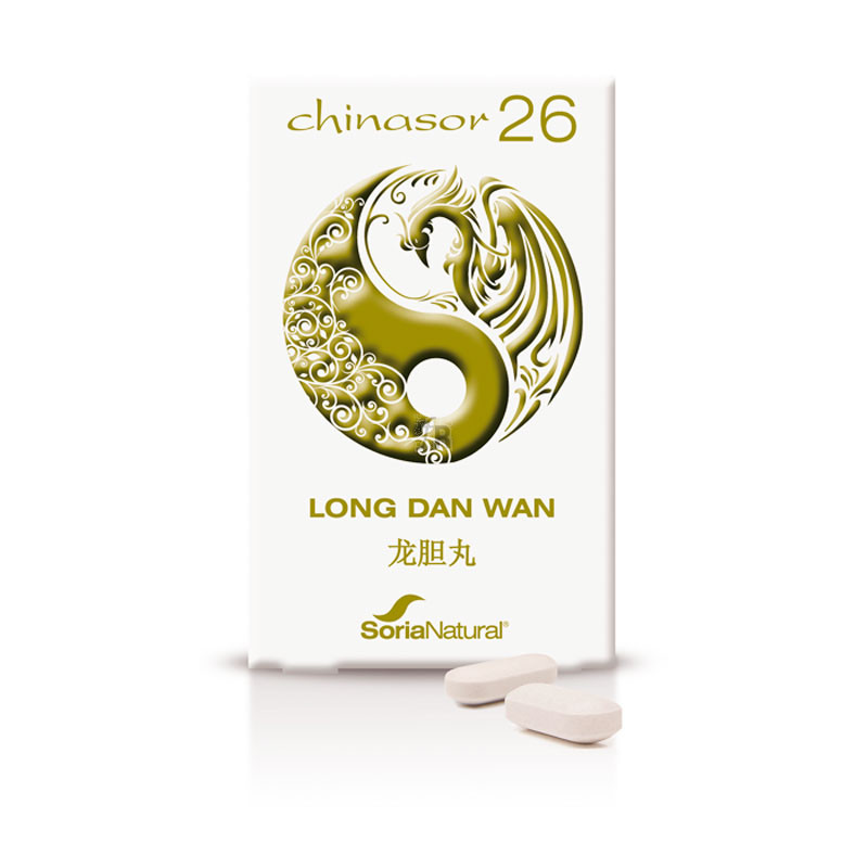 Soria Natural Chinasor 26 Long Dan Wan 30 Comp. - Farmacia Ribera