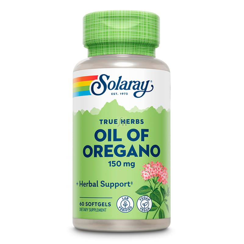 Solaray Oil Oregan 150Mg. 60 Perlas