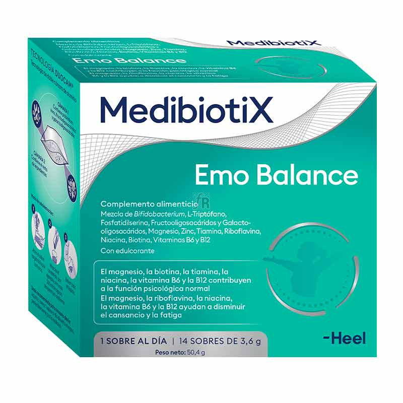 Medibiotix Emo Balance Heel 14 sobres 3,6 G
