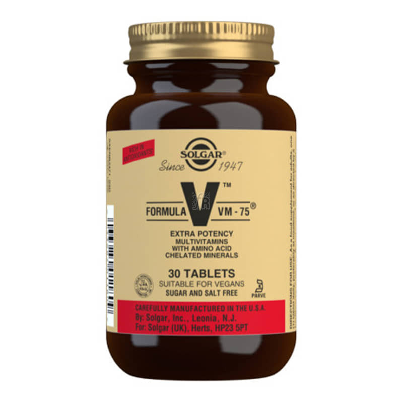 Solgar Vm-75 30 Comprimidos