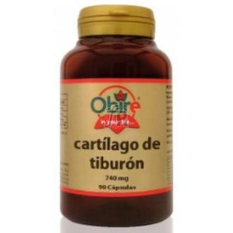 Obire Cartilago De Tiburon 740Mg. 90 Caps