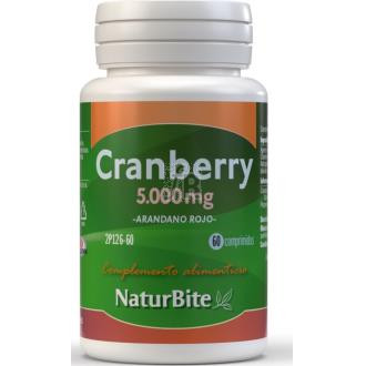 Naturbite Cranberry 5000 Mg 60 Comp