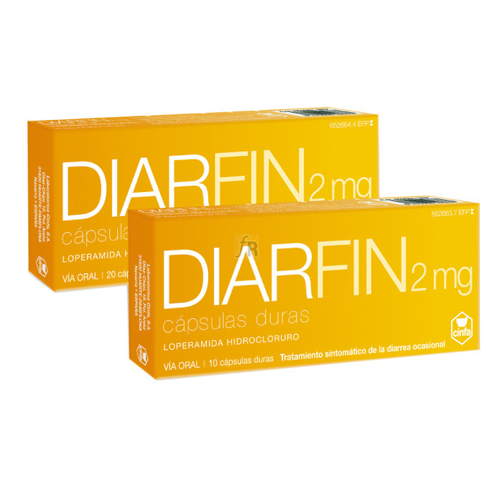 Diarfin (2 Mg 20 Cápsulas) - Cinfa