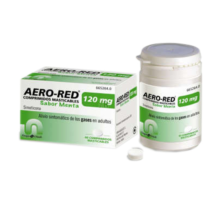 Aero Red (120 Mg 40 Comprimidos Masticables Menta) - Aquilea-Uriach