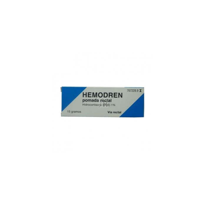 Hemodren Rectal (10 Mg/G Pomada Rectal 15 G) - Varios