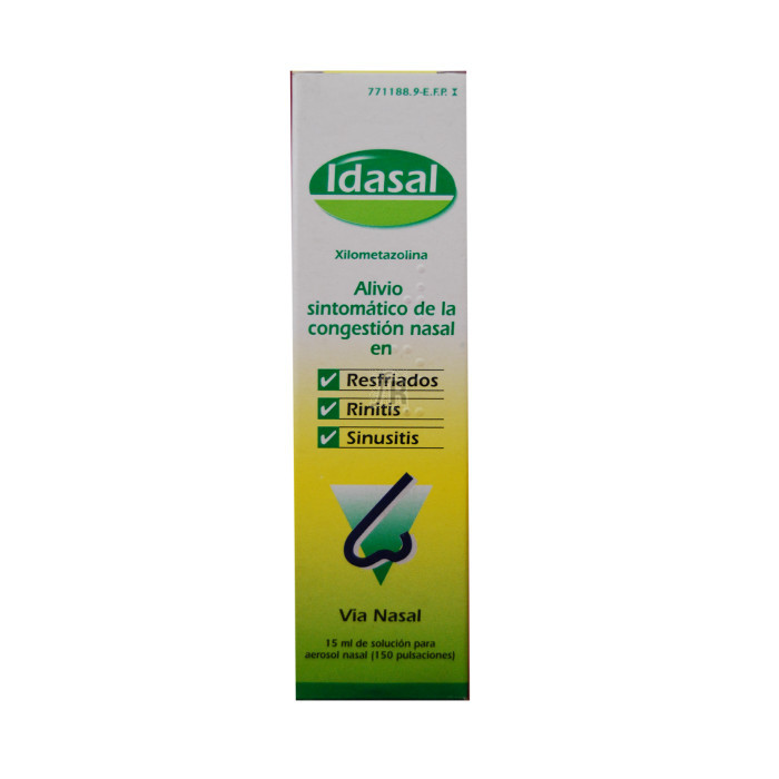 Idasal (1 Mg/Ml Nebulizador Nasal 15 Ml) - Kern Farma
