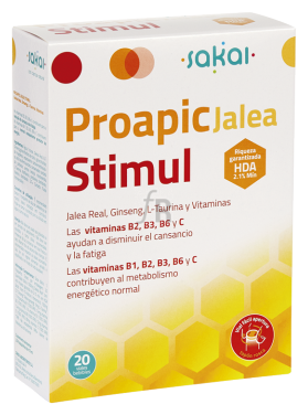 Proapi Jalea Real Stimul Con Ginseng 20Amp.