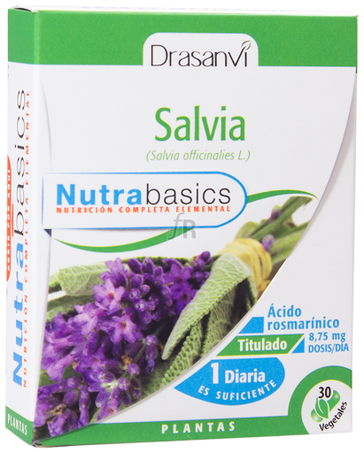 Nutrabasics Salvia 30 Cap.  - Drasanvi