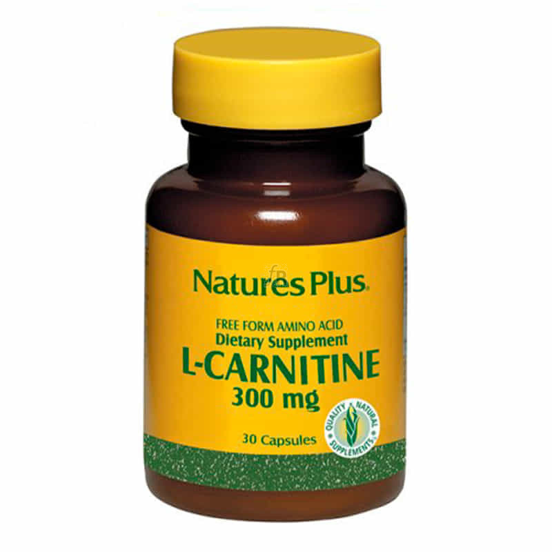 Natures Plus L-Carnitina 300 Mg 30 Cápsulas