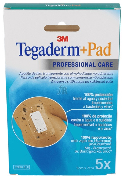 Aposito Esteril Tegaderm Pad 5X7