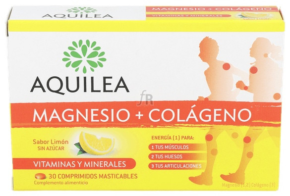 Magnesio Colageno Aquilea 30 Comp - Aquilea Uriach