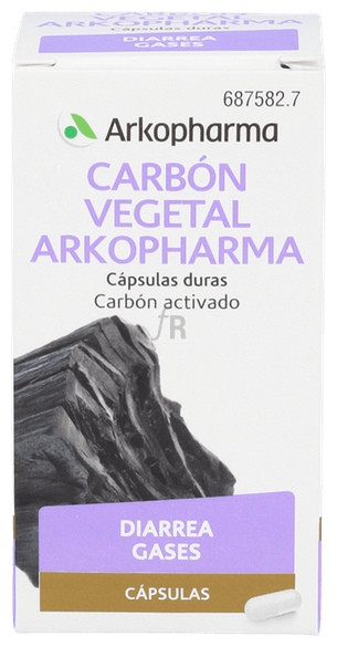 Arkocapsulas Carbon Vegetal (225 Mg 50 Capsulas) - Arkopharma