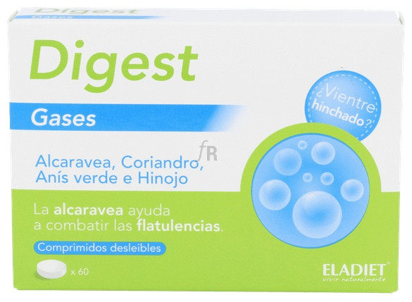 Digest Gases 60 Comprimidos Eladiet - Eladiet