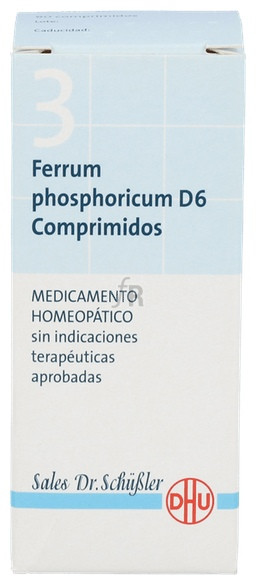 Ferrum Phosphoricum Nº3 D6 80 Comprimidos Dhu