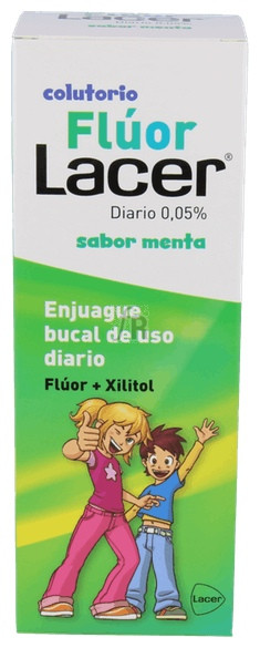 Fluor Diario 0,05 % 500 Ml. Menta - Lacer