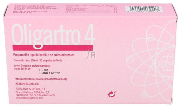 Oligartro 4 (Manganeso-Cobalto) 20 Amp. - Varios