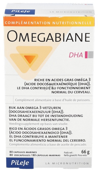 Omegabiane Dha 80 Cápsulas