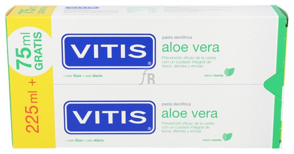 Pack Vitis Aloe Vera Pasta Dentifrica 150 Ml 2 Unidades - Vitis