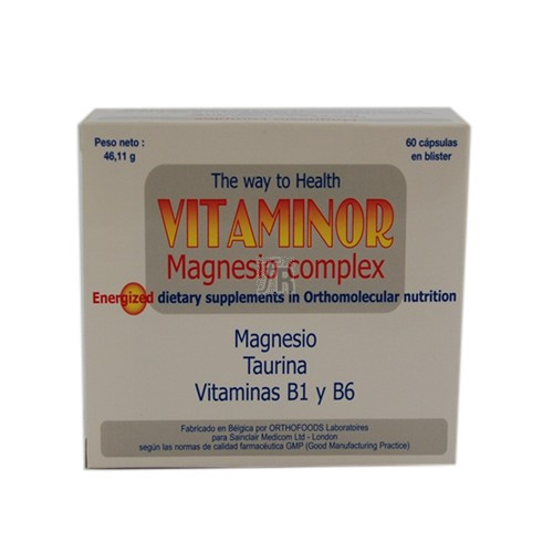 Magnesio Complex 60 Capsulas Vitaminor Interra S