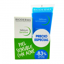 Bioderma Pack Sebium Sensitive 30 Ml + Gel Limpiador 200 Ml