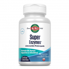 Kal Super Enzymes  60 Comprimidos Bicapa