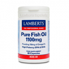 Lamberts Aceite Pescado Puro 1100 Mg 60 Capsulas 
