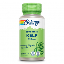Solaray Kelp 550Mg. 100 Cápsulas Vegetales.