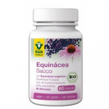 Raab Vitalfood Equinacea Y Sauco 500Mg 60 Caps Bio Sg Vegan