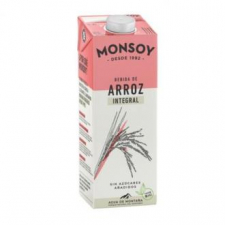 Monsoy Bebida Vegetal De Arroz Integral 1Lt 6Uds. Bio