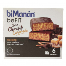 Bimanan beFIT Pro Barrita Choco Caramelo 6 Unidades