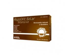 Aspolvit Solar Intensive 30 Cáp (Inter-Pharma) - Farmacia Ribera