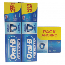 Pack Oral-B Duplo Pro Expert Prot. Profes. Pasta 2x100ml 