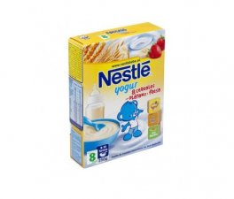 Nestle 8 Cereales Yogur Fresa Platano 250G - Farmacia Ribera
