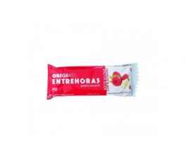 Obegrass Entrehoras Barrita Chocolate Blanco Y Frutos Rojos 1U - Farmacia Ribera