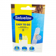 Salvelox Easy To Go Aposito Adhesivo Transparent 12 Unidades