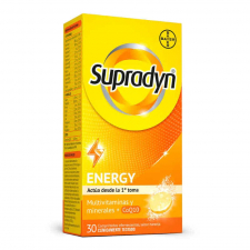 Supradyn Activo Efervescentes Vitaminas Energía 30 Comprimidos Efervescentes