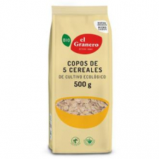 El Granero Copos De 5 Cereales 500 G  Bio