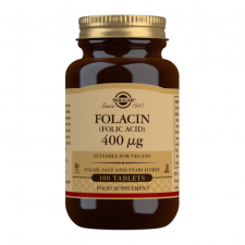 Solgar Folacin Ácido Fólico 400Mcg. 100 Comprimidos