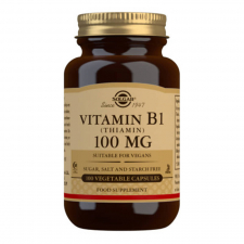 Solgar Vitamina B1 100Mg. Tiamina 100 Cápsulas Vegetales