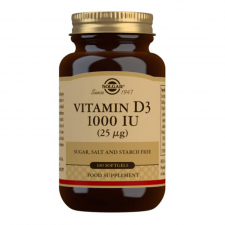 Solgar Vitamina D3 1000Ui 25Mcg. 100 Cápsulas Blandas