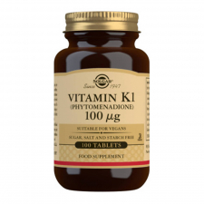 Solgar Vitamina K 100Mcg. 100 Comprimidos