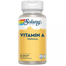 Solaray Vitamina A 3000 Mcg 60 Vcaps