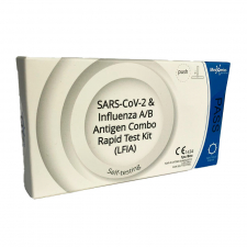 Test Covid SARS-CoV-2 & Influenza A/B Antigen Combo Rapid Test Kit LFIA