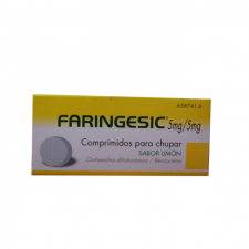 Faringesic (20 Comprimidos Para Chupar Limon) - Diafarm